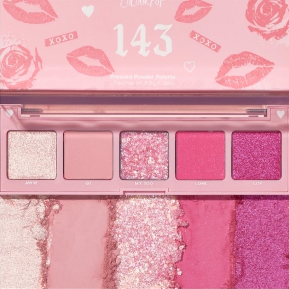 Colourpop 143 Eyeshadow Palette Valentines Day Limited Edition - Picture 4 of 4